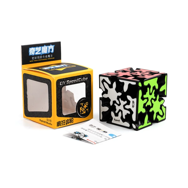 QiYi Crazy Gear Cube Stickerless Kockaklub