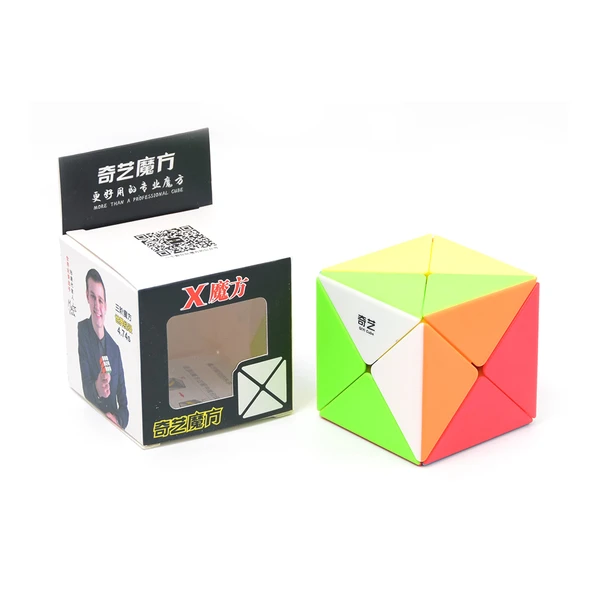 QiYi Dino Cube Stickerless Speedcube Puzzle Magic Toy Kockaklub