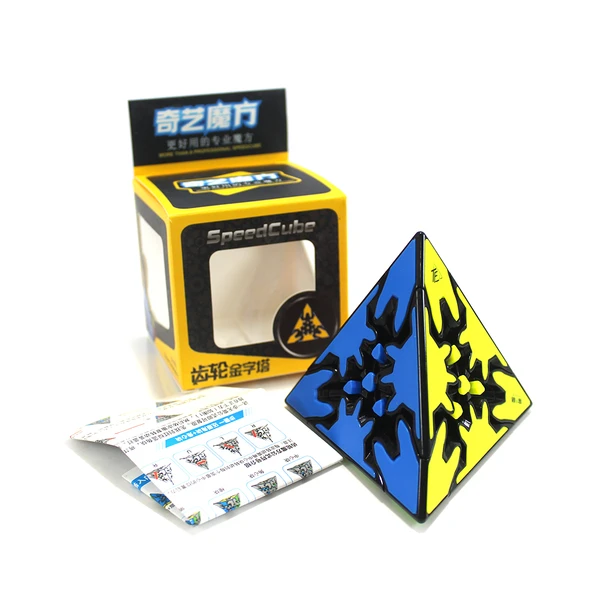 QiYi Gear Pyraminx (Tiled) Kockaklub