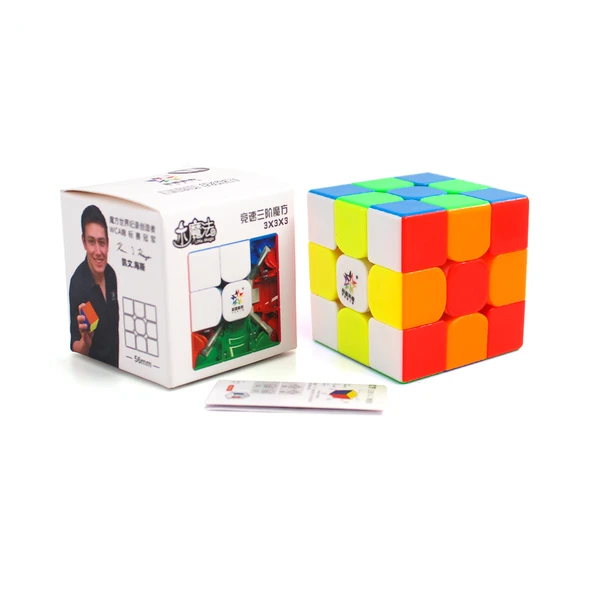 YuXin Little Magic M 3x3 Stickerless (Magnetic) Kockaklub Rubik Kocka
